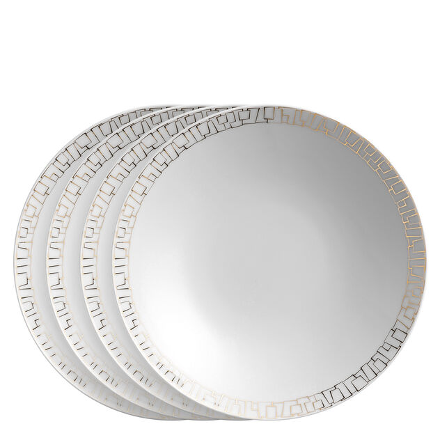 Soup Plates Set, 4 pieces | TAC 02 Skin Gold image number 0