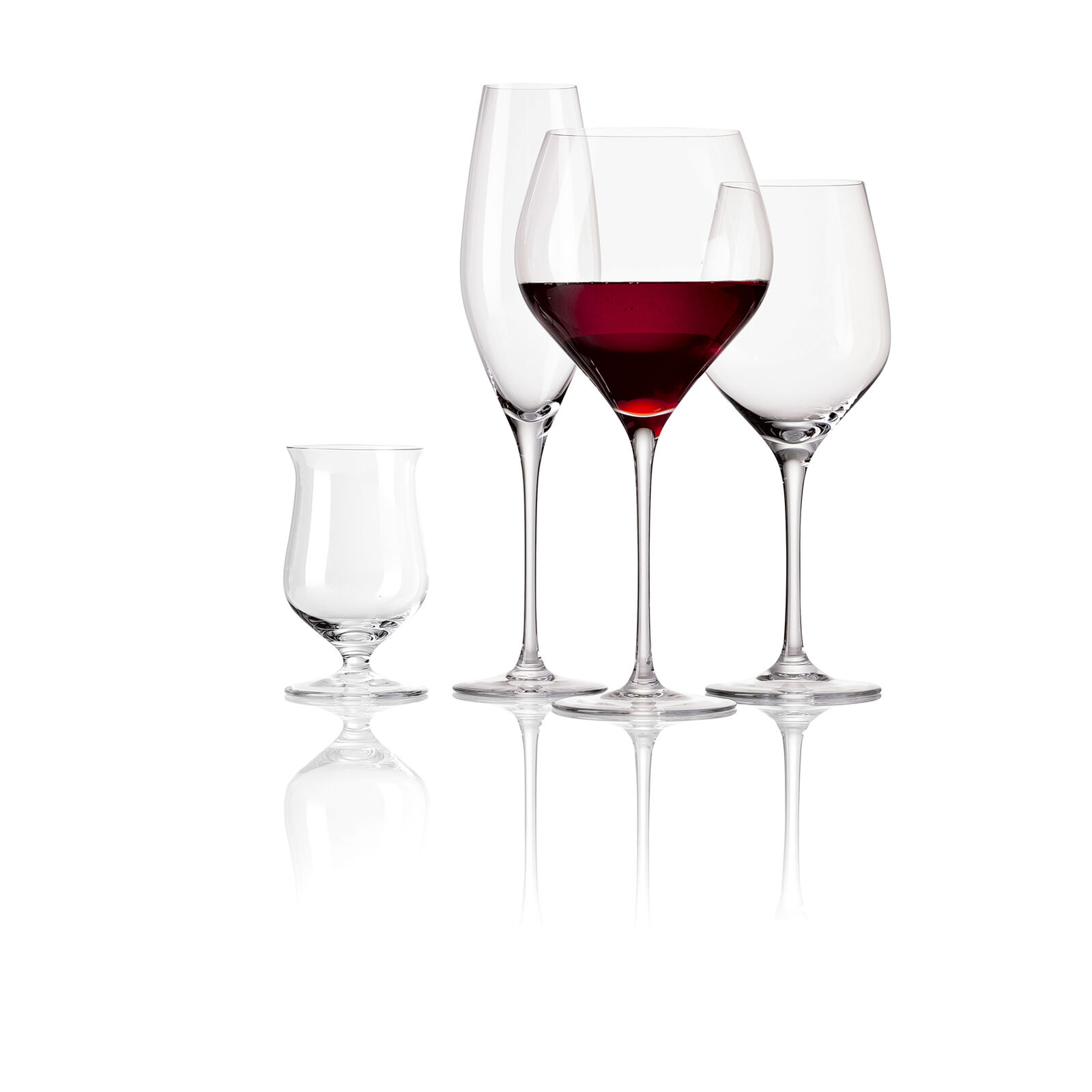 Serax - Inku Red Wine Glass, 700 mL, Clear (Set of 4)